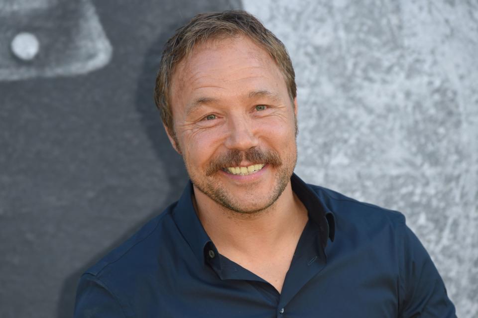 Stephen Graham poses on the red carpet at the UK premiere of Yardie, in central London on August 21, 2018. (Credit: ANTHONY HARVEY/AFP/Getty Images)