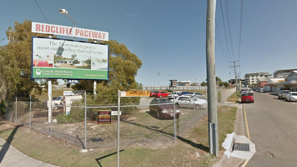 A two-year-old girl has been seriously injured at the Redcliffe Paceway. Source: Google Maps