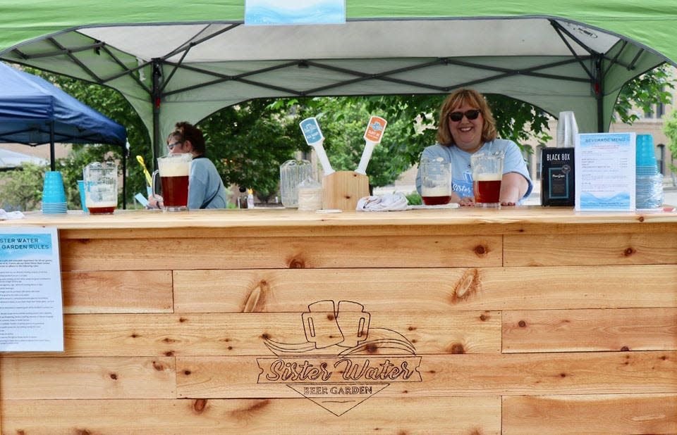 There are beer gardens galore across the Milwaukee area in the summer.