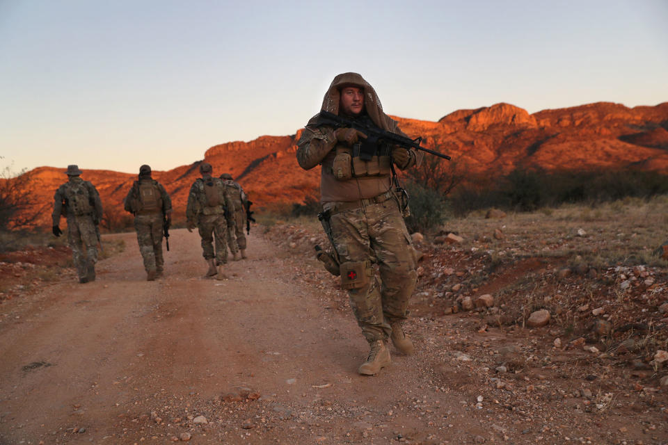 Along the U.S.-Mexico border