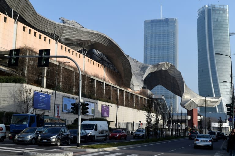 Milan's MiCO (L) is the largest convention centre in Europe