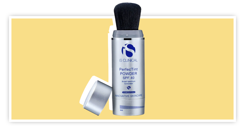 Reach for the iS Clinical PerfecTint Powder to defend the skin against “environmental stressors.”