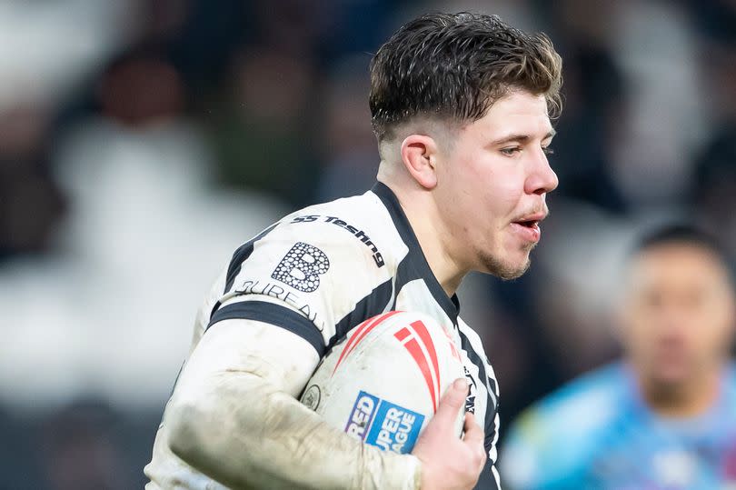 Joe Cator in action for Hull FC.