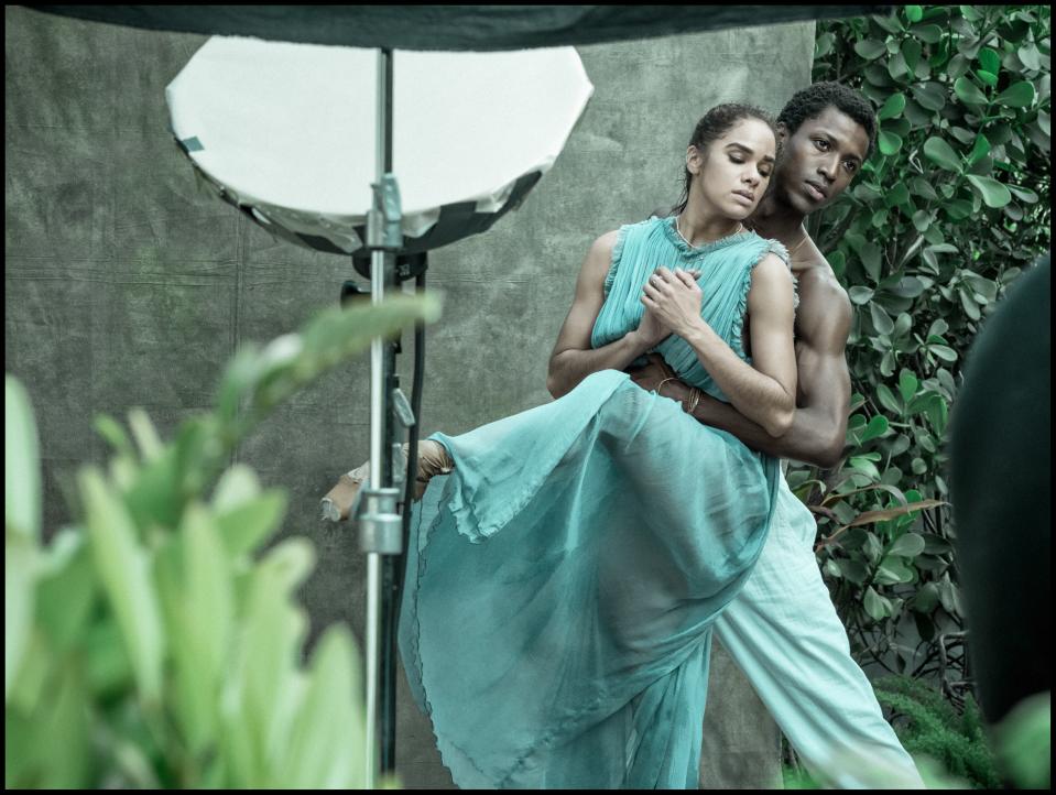 <h1 class="title">Misty Copeland + Calvin Royal III.jpg</h1><cite class="credit">Courtesy of Pirelli</cite>