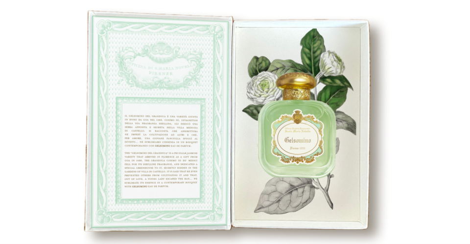 The Gelsomino eau de parfum by Officina Profumo-Farmaceutica di Santa Maria Novella.