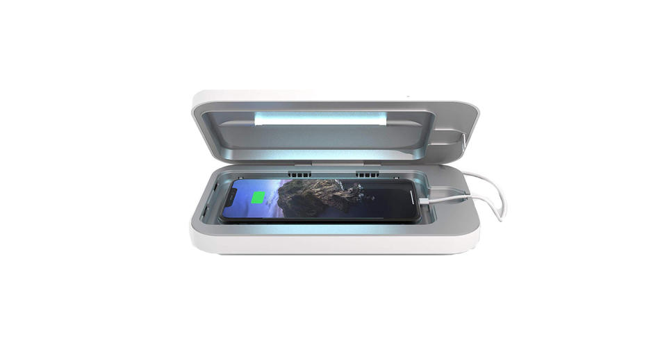 PhoneSoap 3 UV Cell Phone Sanitizer and Dual Universal Cell Phone Charger