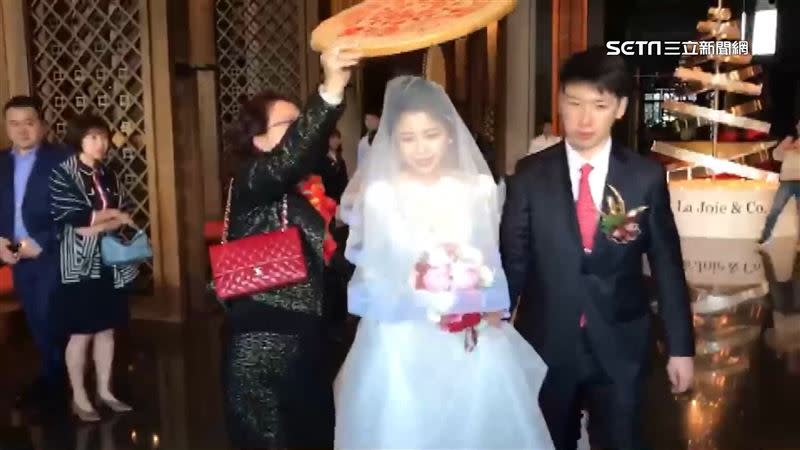 賴清德大兒子2018在台灣完婚。