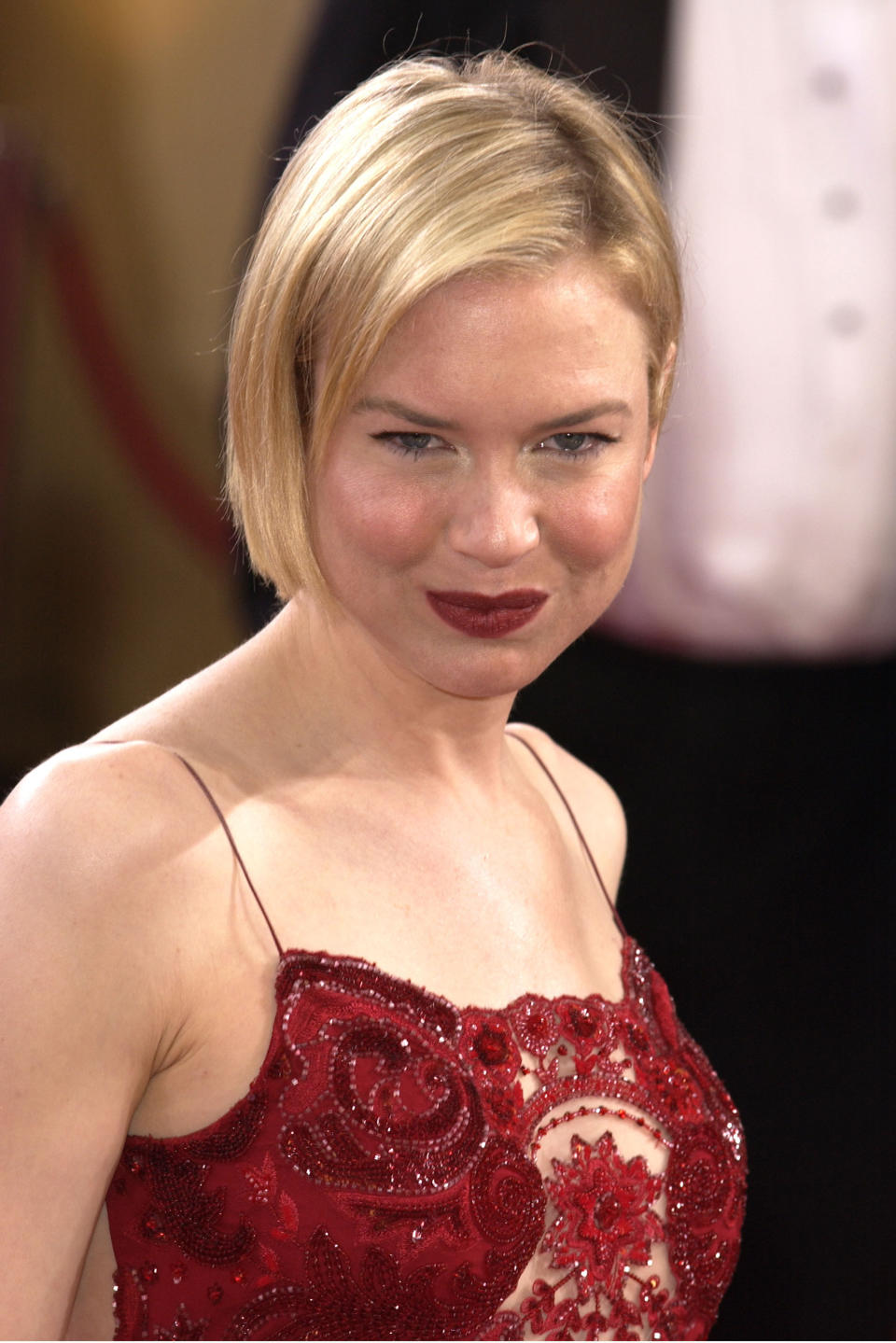 Closeup of Renee Zellweger