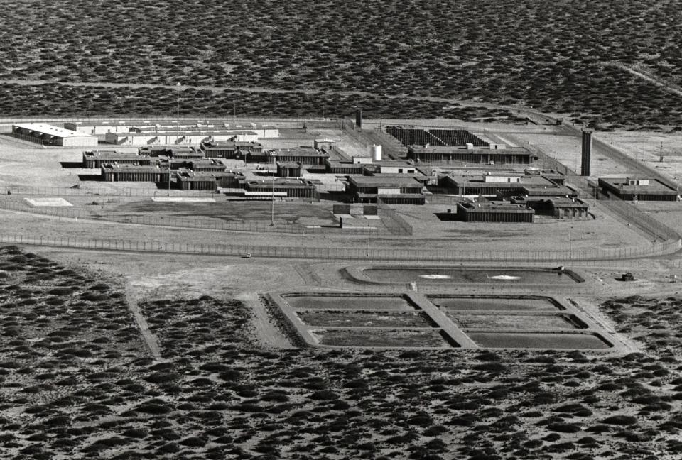 Las Cruces aerials 4/1985 Southern New Mexico Correctional Facility. 