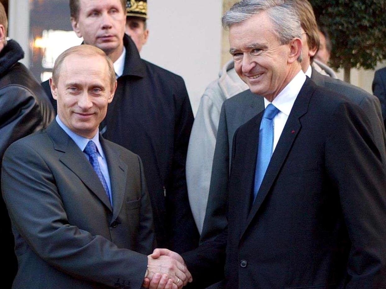 putin bernard arnault