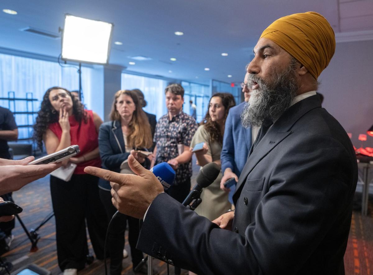 Singh says NDP drafting climate plan, won’t say if it’ll include consumer carbon tax