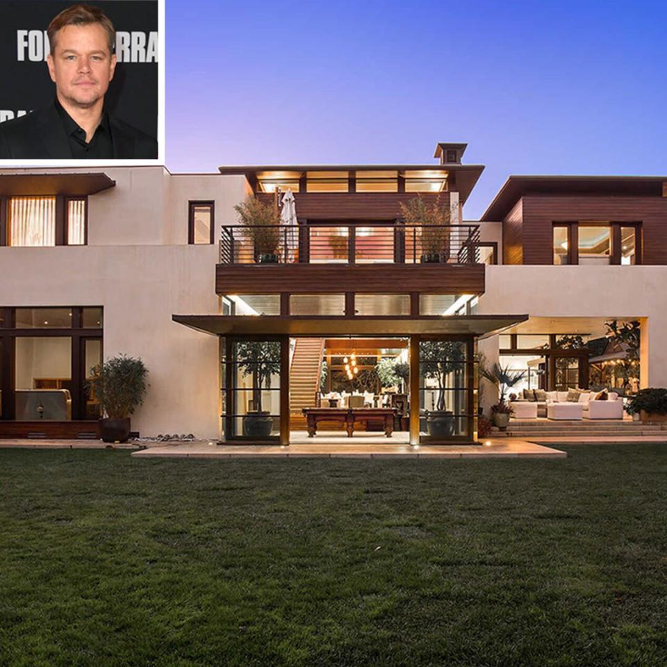 matt Damon home