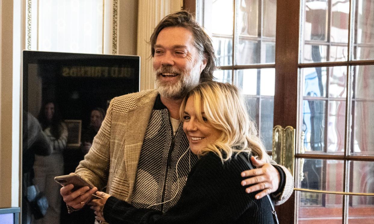<span>Rufus Wainwright, pictured with Sheridan Smith, says: ‘I do feel that since Brexit, England has entered into a darker corridor where it is a little more narrow in its outlook.’</span><span>Photograph: Craig Sugden</span>