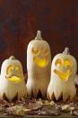 <p>No need to look any further than the produce section to create this band of merry Halloween revelers. <strong><br></strong></p><p><strong>Get the tutorial at <a href="https://www.womansday.com/home/crafts-projects/a28690013/happy-haunters-pumpkins/" rel="nofollow noopener" target="_blank" data-ylk="slk:Woman's Day;elm:context_link;itc:0;sec:content-canvas" class="link ">Woman's Day</a>.</strong></p>