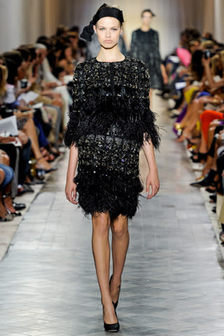 The teen also modeled for Giambattista Valli this spring.