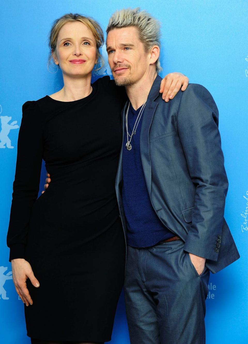 Julie Delpy and Ethan Hawke.