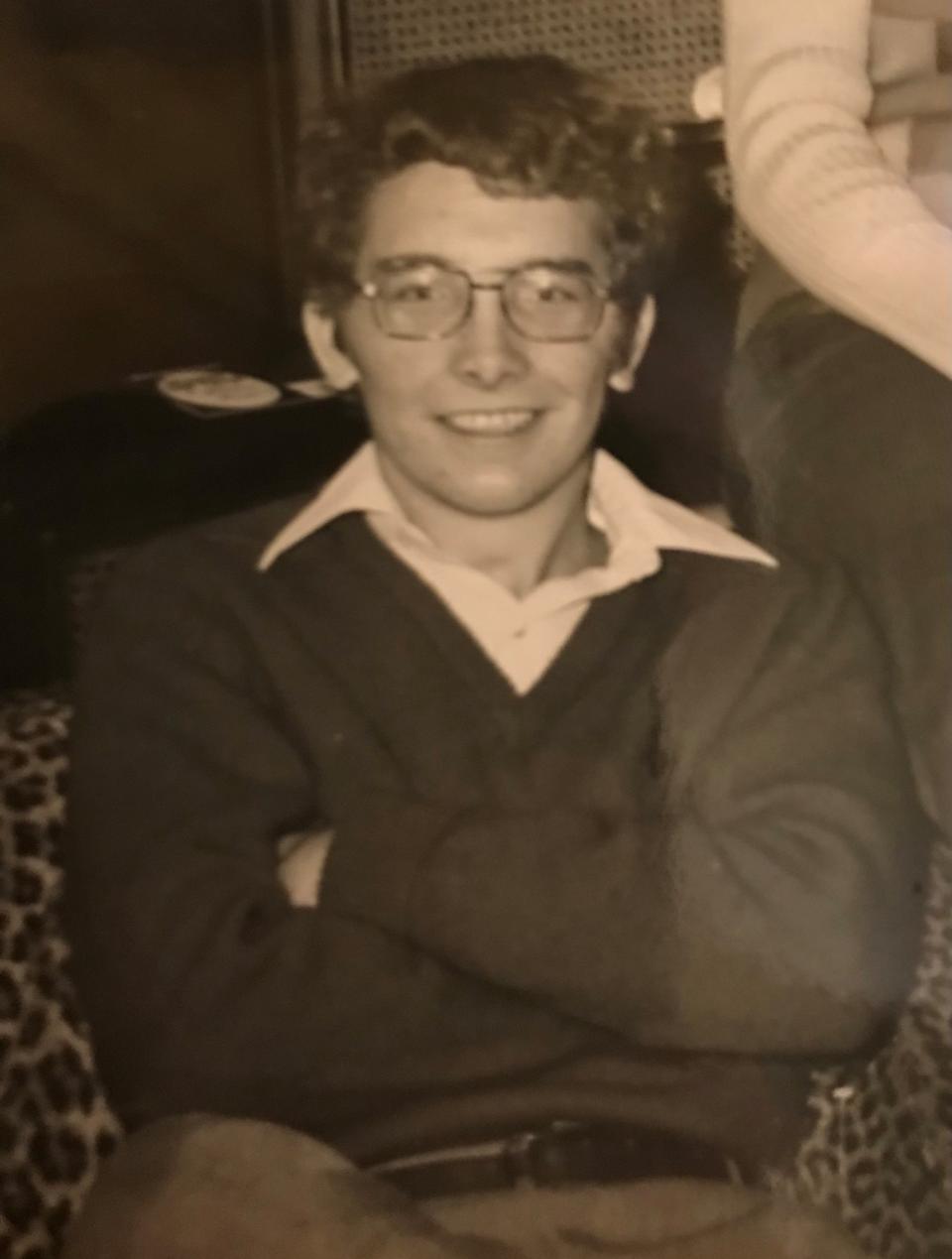 David Hawkins, the senior class president at West who died during his senior year, is pictured in the 1972 West annual.