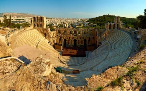 Who wouldn't want to watch a play here, in Athens? - Credit: istock