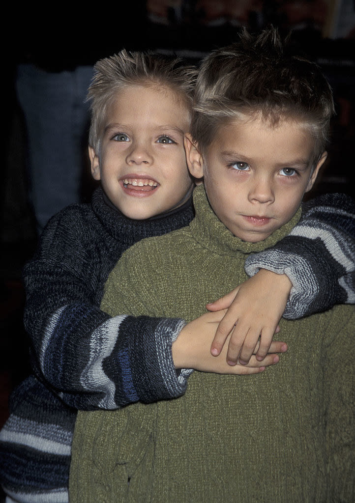 Cole and Dylan as kids