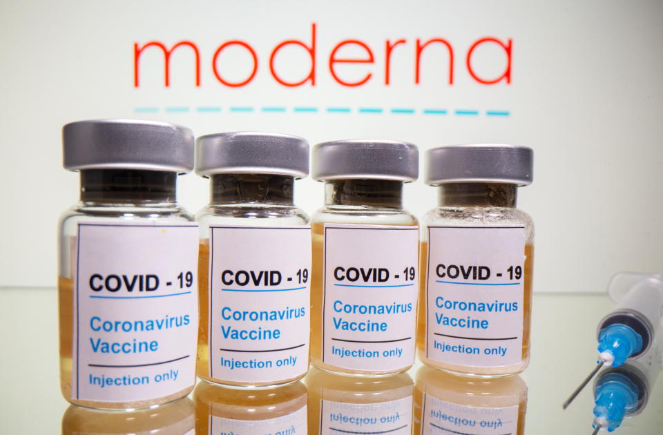 Moderna is the second company to announce success with COVID-19 vaccine phase three trials. Photo: Dado Ruvic/Illustration/Reuters