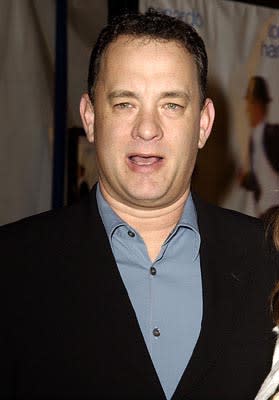 Tom Hanks at the Hollywood premiere of Dreamworks' Catch Me If You Can