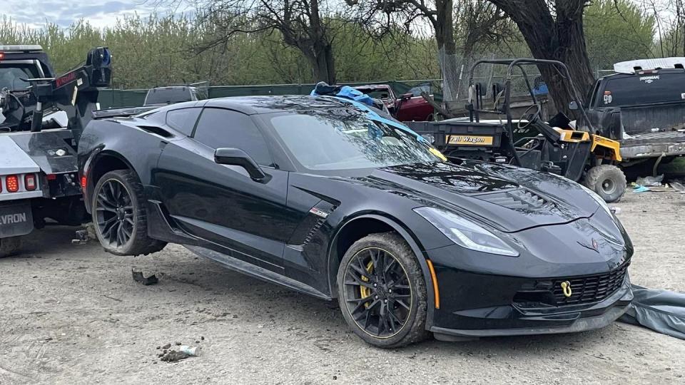 stolen c7 corvette