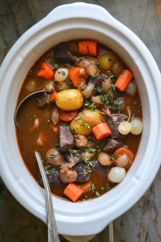 <strong>Get the <a href="https://theviewfromgreatisland.com/slow-cooker-crock-pot-beef-bourguignon/" target="_blank">Slow Cooker Beef Bourguignon recipe</a>&nbsp;from&nbsp;The View From Great Island</strong>