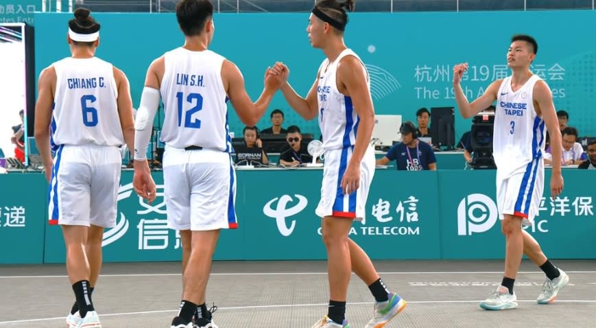 第十九屆亞運籃球三對三中華男籃拿下金牌。（資料照，中華奧會提供）