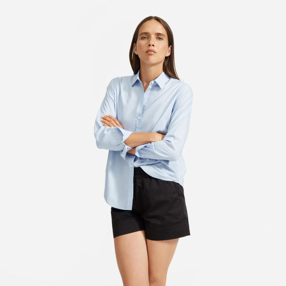 The Silky Cotton Relaxed Shirt