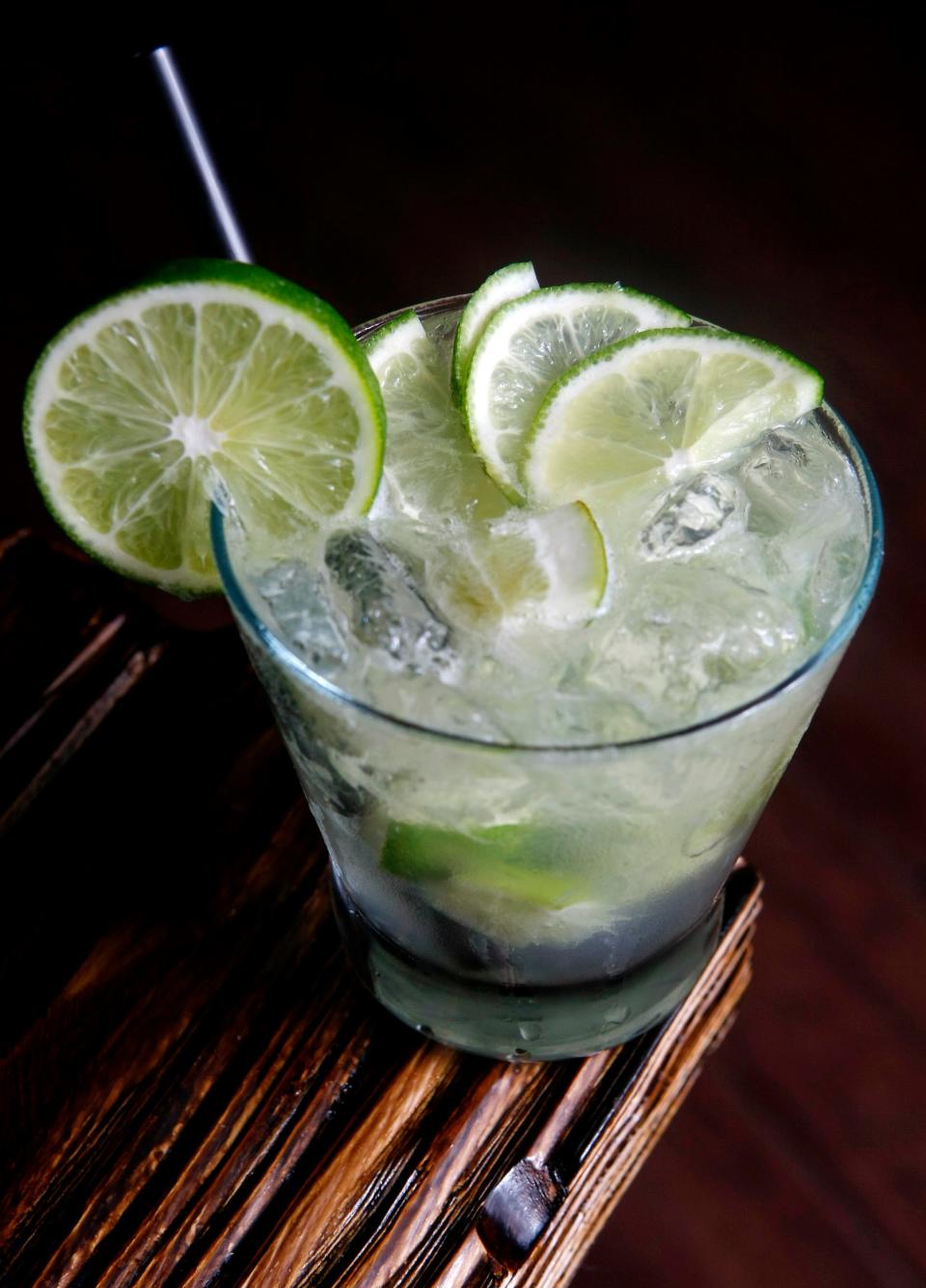 Texas de Brazil's signature cocktail, the tangy caipirinha, is made with premium cachaça liquor.