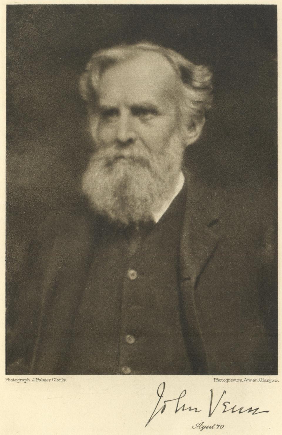 John Venn, who gave his name to Venn diagrams, also created a bowling machine that clean bowled an Australian international cricketer in 1909. (By permission of the Master and Fellows of Gonville and Caius College/ PA)