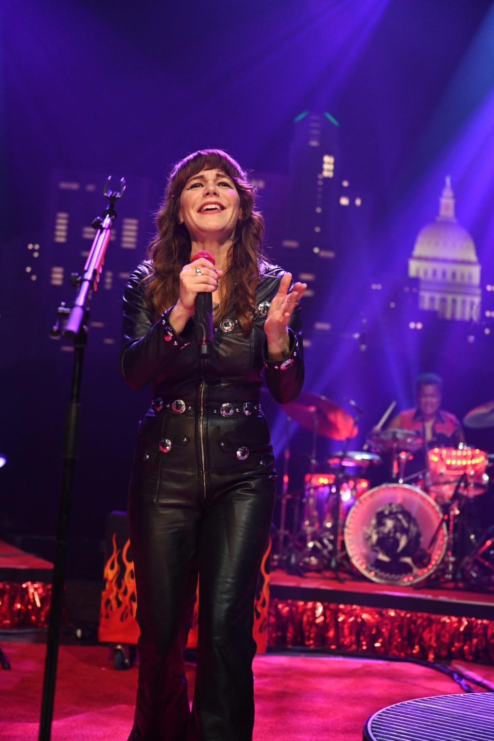 Jenny Lewis was radiant and warm during her "ACL" taping. "What a joy to be back here at 'ACL.' What a treat," she said near the top of the show.