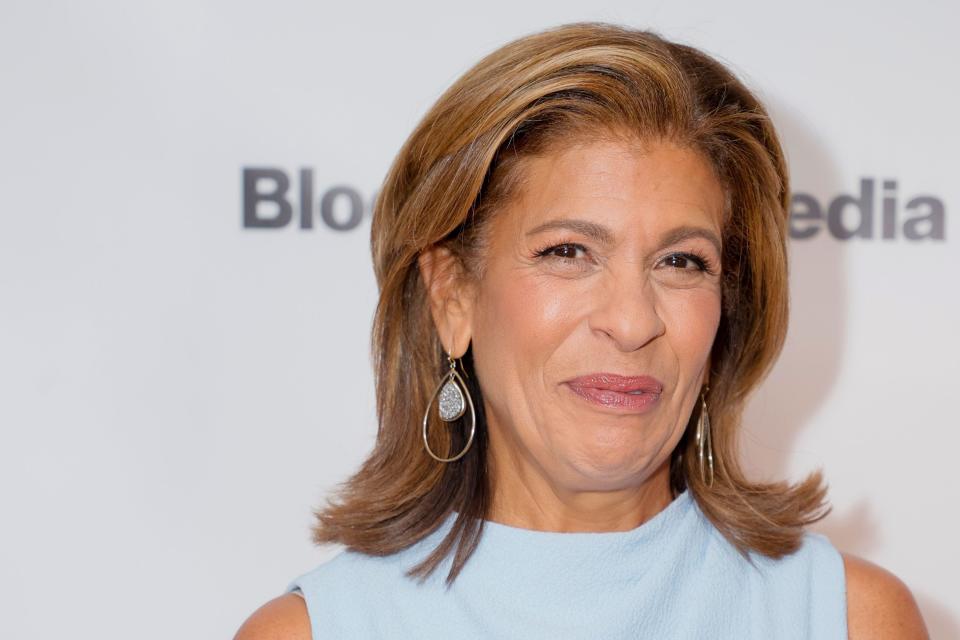 Hoda Kotb got emotional as she revealed the reason for her absence on "Today."