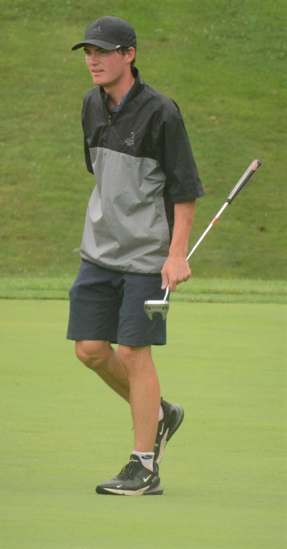Holden Sullivan, a recent RHAM graduate who won the CIAC State Open last June, will play for the Norwich Invitational championship on Aug. 19.