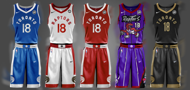 Nike drops new jersey designs for Raptors and every other NBA team