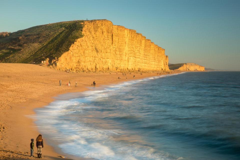 West Bay is popular for walks (Premier Inn)