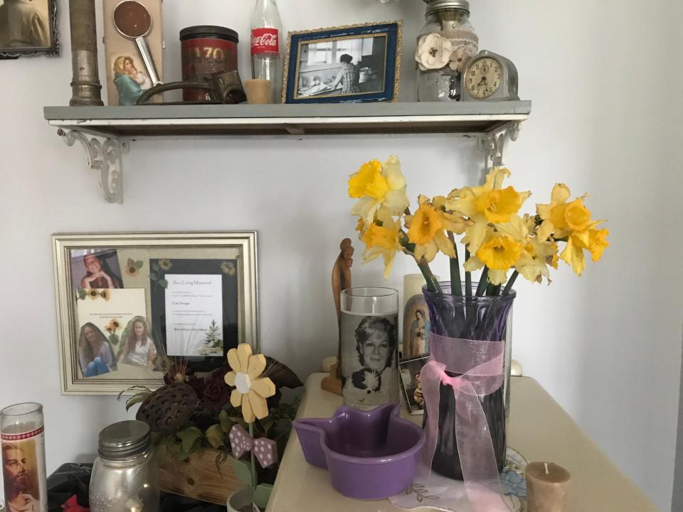 Nicole Victoria exchanged a soda for a bouquet of daffodils from her neighbor's garden. “The flowers became a symbol of hope to me. A remembrance of times when we weren't so closed off from our neighbors,” she says.