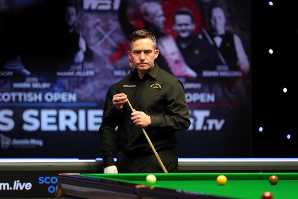 Jones was handed a one-year ban from the World Snooker Tour but is back with a bang in Sheffield