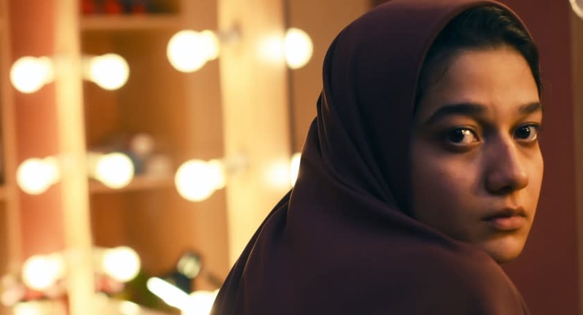 Sadaf Asgari in the movie "Yalda, A Night for Forgiveness."
