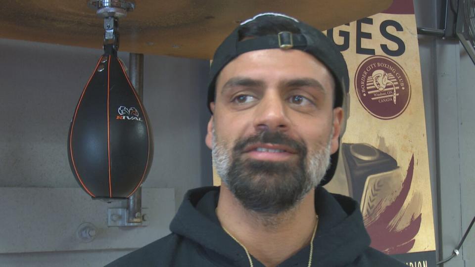 Windsor boxing coach Andre Gorges at Border City Boxing Club on Drouillard Road.