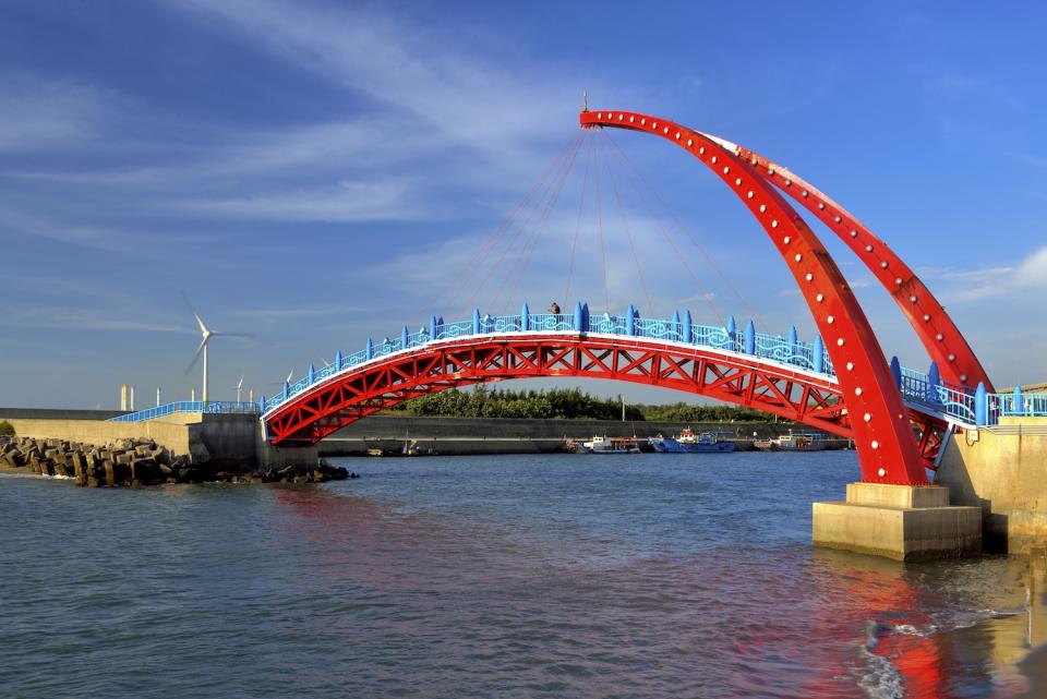 龍鳳漁港彩虹橋（圖片來源：Getty Creative）