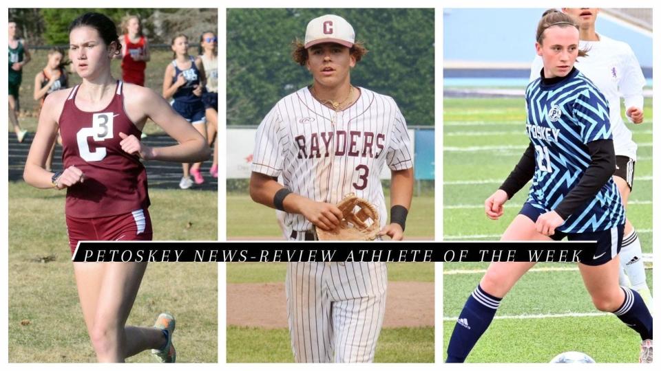 This week's Petoskey News-Review Athlete of the Week includes Charlevoix's Katie Rohrer and Bryce Johnson, Petoskey Haidyn Wegmann and more.