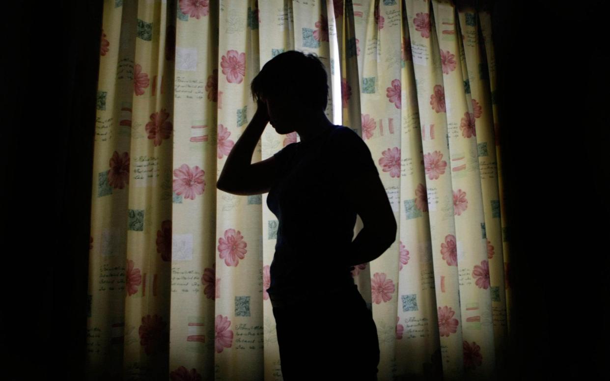 A woman silhouette - Niall Carson/PA