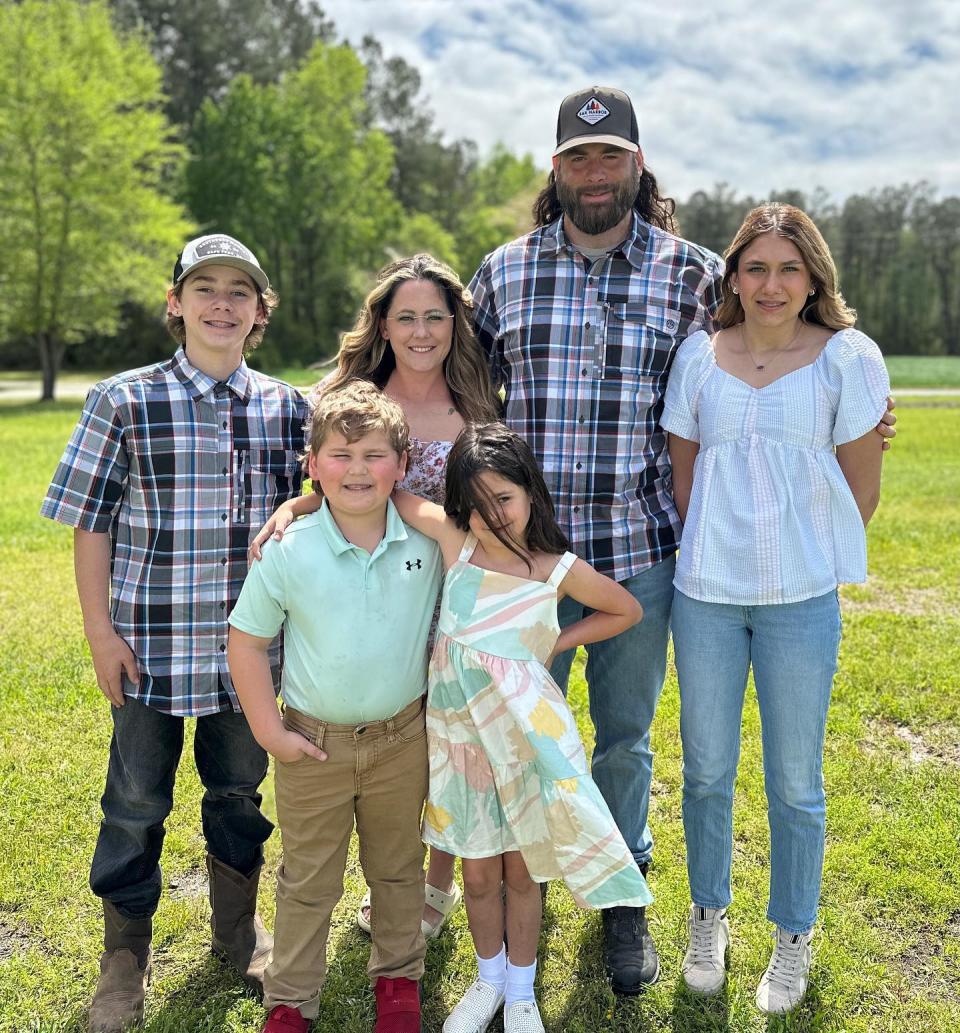 Jenelle Evans Family Photo With Jace