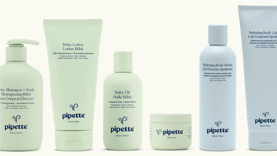 Pipette products are formulated to be as gentle on skin as possible.