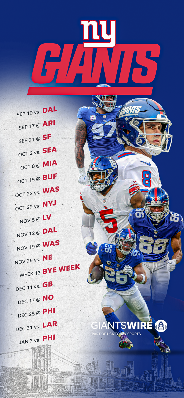 2022 New York Giants Schedule: Complete schedule, tickets