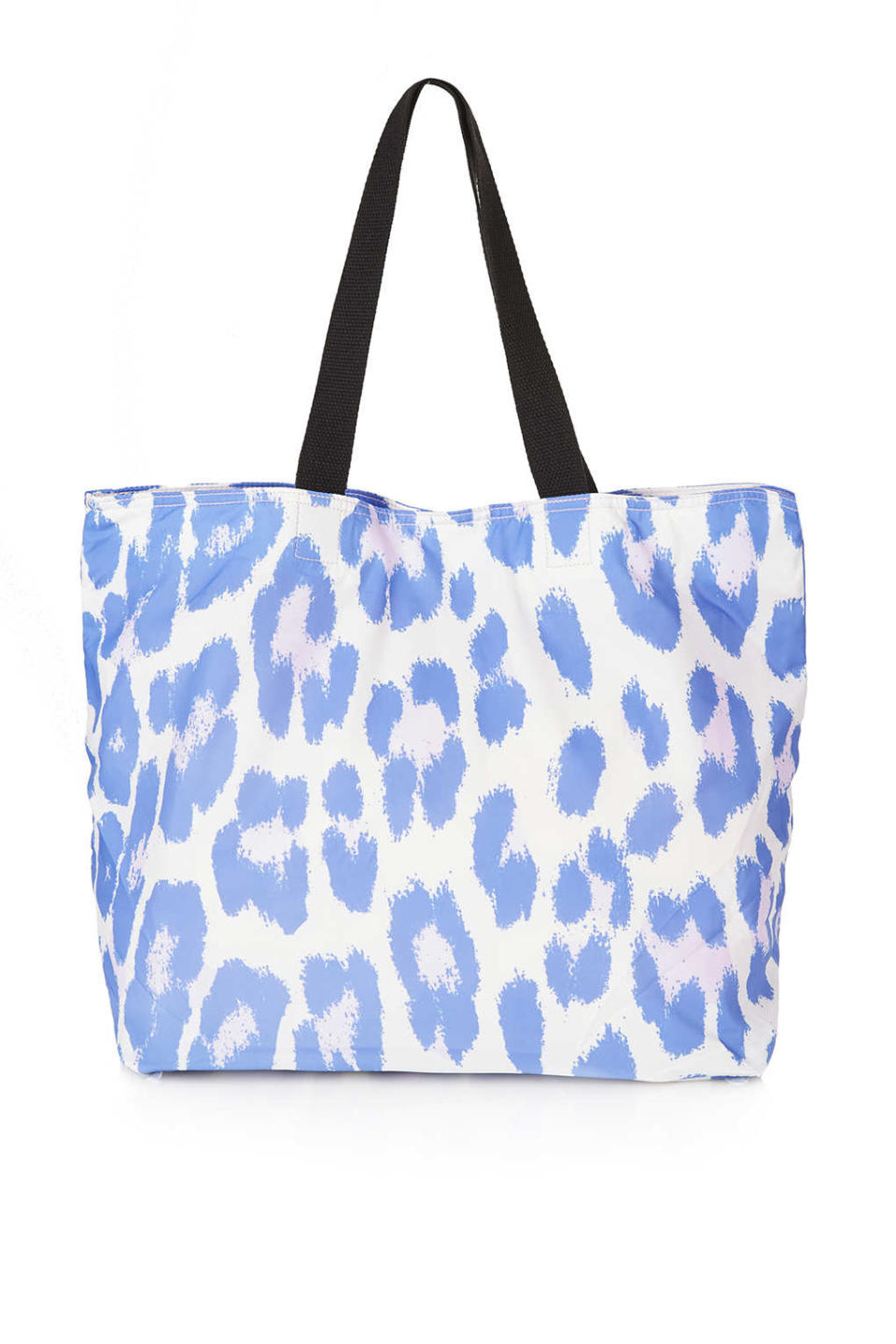 leopard print holdall