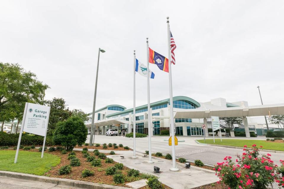 Terminal at the Gulfport-Biloxi International Airport, 2023