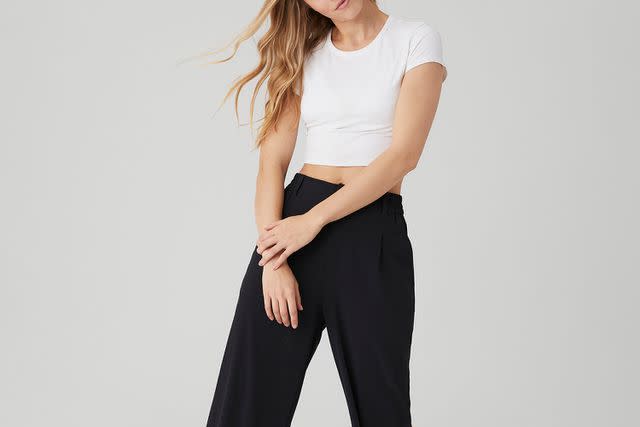 Round Neck Cami Crop Top - Hailey Heritage