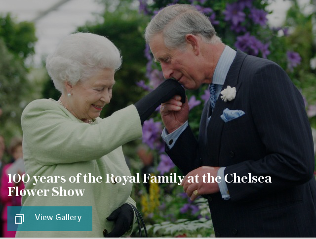 100 years of the Royal Family at the Chelsea Flower Show